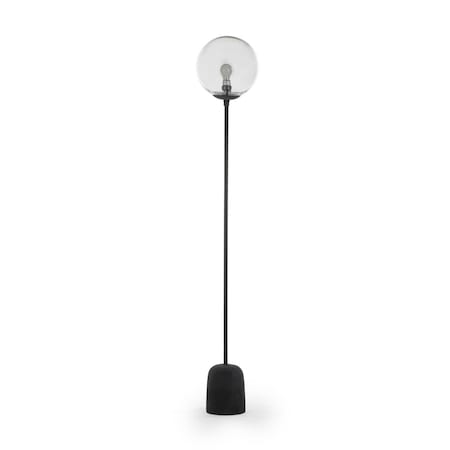Encendiendo Cylinder Cannon Floor Lamp, Black Powder Coat EN3081853